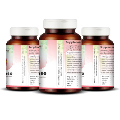 Vedikroots InchEase | Ayurvedic Supplement for Healthy Weight Loss Mana- image 6