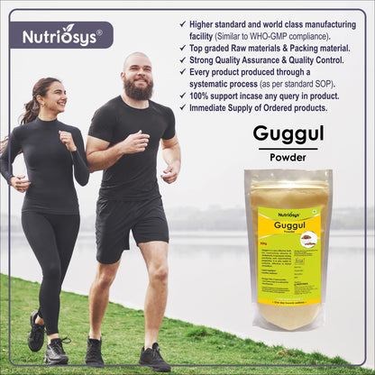 Nutriosys Guggul Powder - 200g Natural Guggal Powder for Weight Managem- image 5