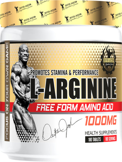 Dexter Jackson Signature Series L-Arginine Promotes Stamina And Performance Free