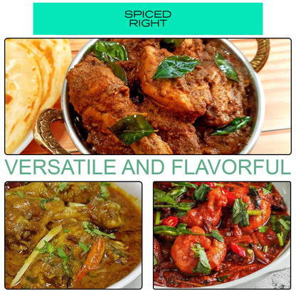 Spiced Right Chettinad Masala (100 Gm) with Natural Ingredients | No Preservative or Artificial Colours | Enriched with Red Chilli, Kapok Buds, Star Anise, Black Peppercorn, Coriander Seed