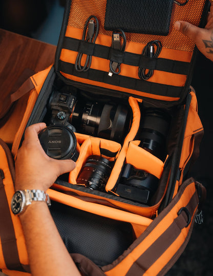CarryPro PANGO V2.0 Camera & Laptop Travel Backpack (30L) | Detachable Camera Cube | Fits 15.6” Laptop & iPad | Drone & DSLR Lens Storage | Rain Cover | Unisex | 2-Year Warranty (Olive Green)