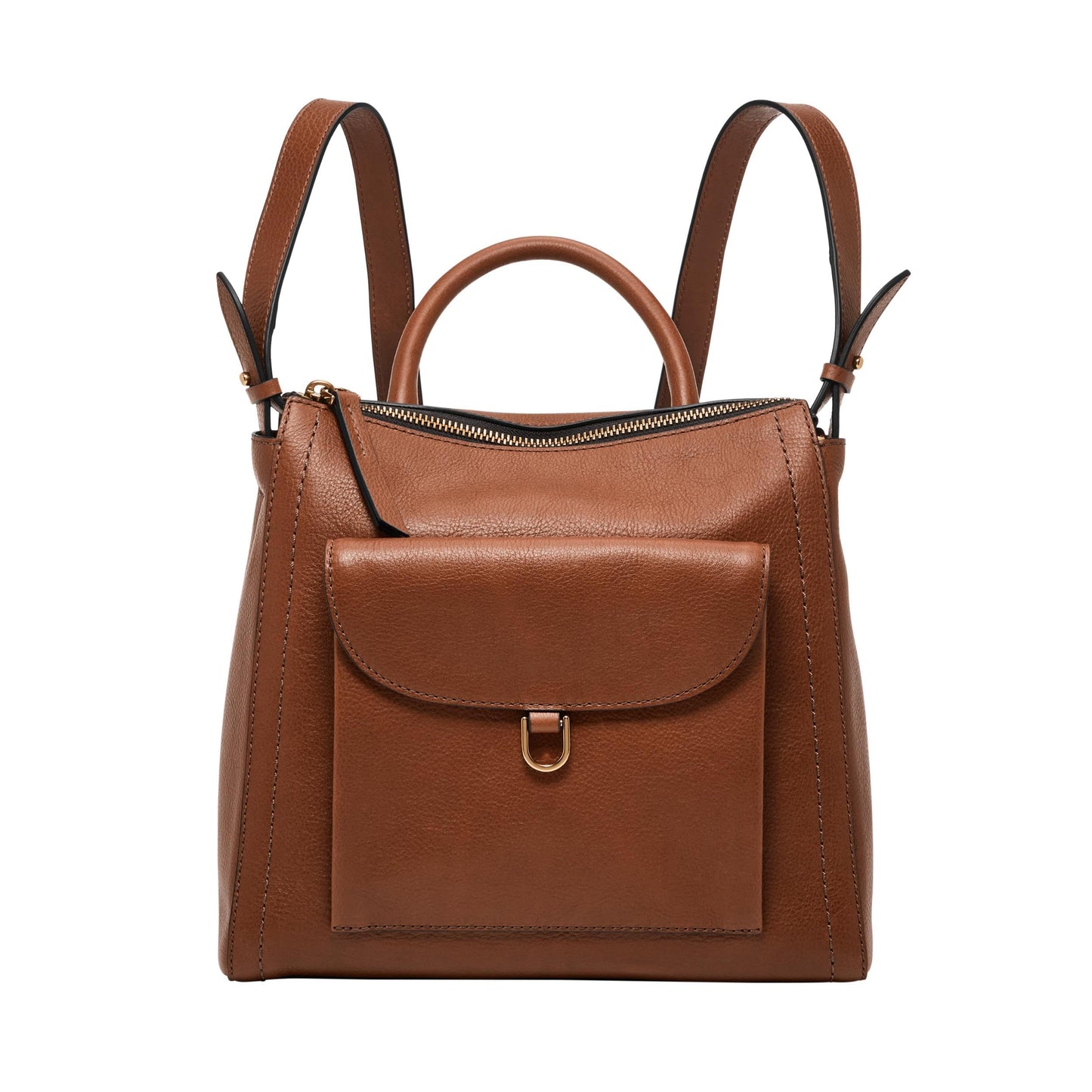 Fossil Womens Parker Brown Backpacks ZB1797200