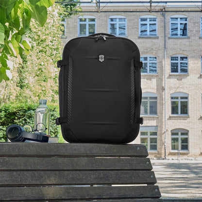 Victorinox, Crosslight Boarding Bag, 37 litres, Black, With 15.6 Inch Laptop Pocket, 612423|Backpack