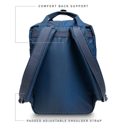 Doughnut Macaroon Classic Sky Series 16L Backpack, Lightweight Water-Resistant Daypack with 14" Laptop Compartment, Unisex Casual Travel & School Bag