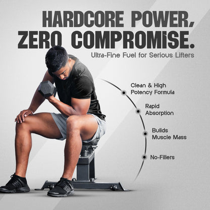 Musclefood Pure Micronised Creatine Powder | Unflavoured (100g, 33 Servings) | Supports Muscle Growth, Fast Recovery & Athletic Performance | Pre-Post workout Supplement for Men & Women | 3g Per Serve