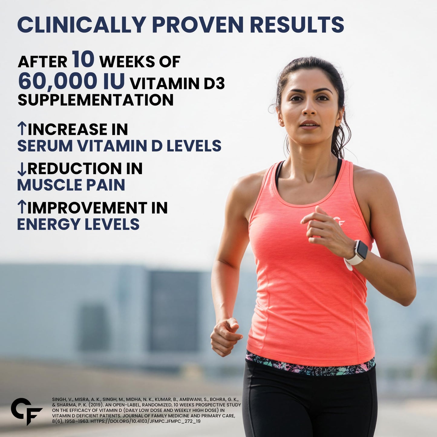 Carbamide Forte Vitamin D3 60000IU Tablets | Vitamin D3 60k Supplement | Vitamin D Supplements | Cholecalciferol 60000 iu Supplement for men & women | Orange Flavour - 40 Tablets