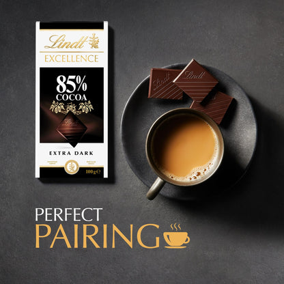Lindt 85% Cocoa Dark Chocolate, 100 Gram