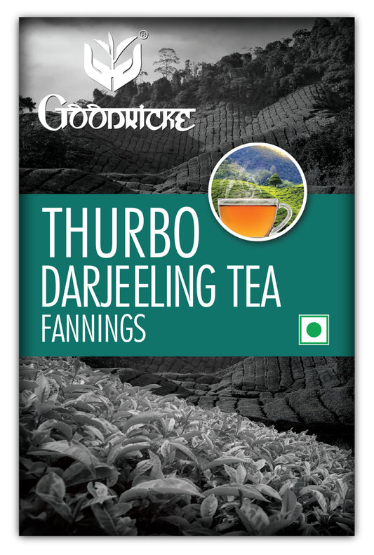 GOODRICKE Thurbo Fanning Darjeeling Tea - 250 gm (Pack of 1) |Fanning | Premium Black Tea with Long Lasting Taste and Aroma