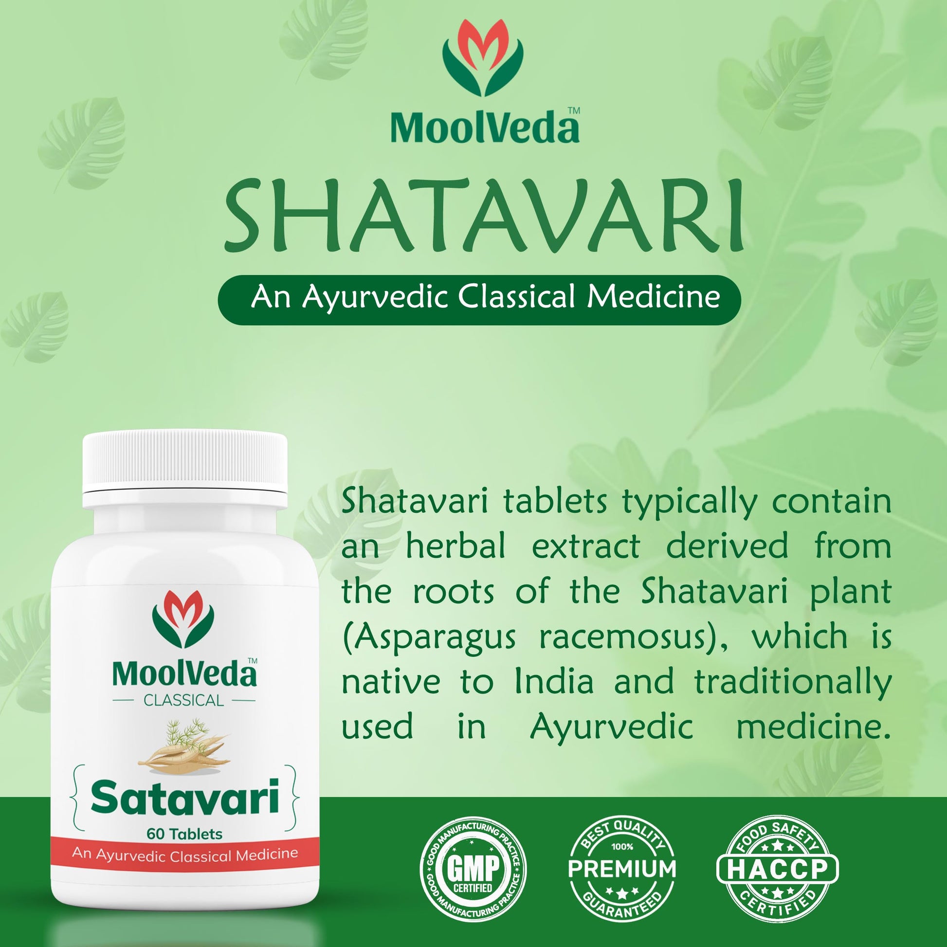 Moolveda Satavari Tablets | For Herbal & Natural Women's Wellness | Boo- image 6