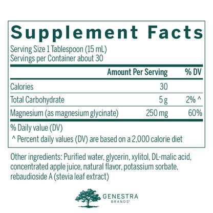 Genestra Magnesium Glycinate Liquid 450 mL