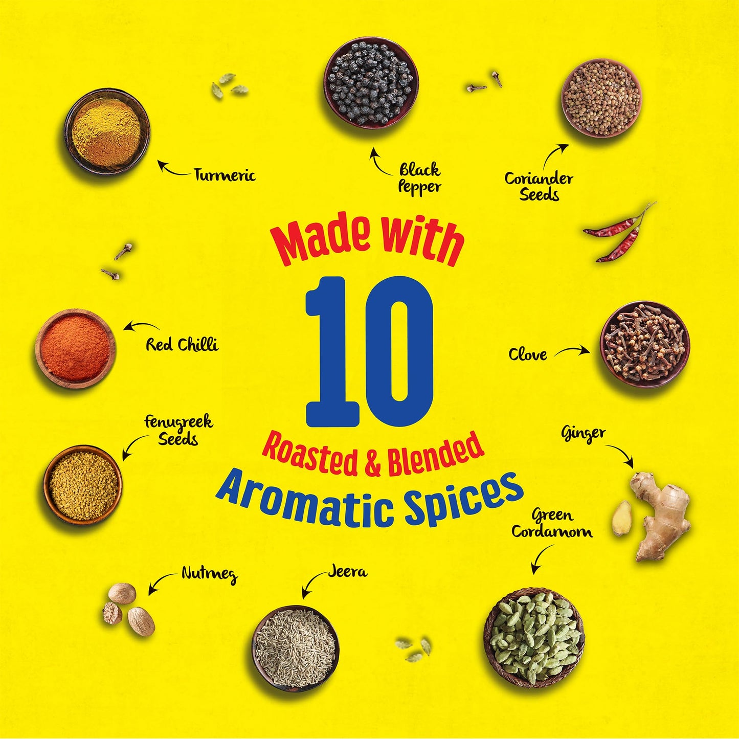 MAGGI Masala-Ae-Magic Vegetable Masala, All In One Powder | 72 Grams Pouch (6 G x 12 Sachets)