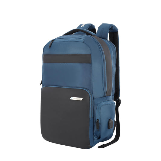 American Tourister Segno 2.0 Exp | 39 Ltrs | 3 Compartments | Bottle Pocket | Ergonomic Padded Back Panel & Shoulder Straps | Executive Backpack | 1 Year International Warranty | Navy