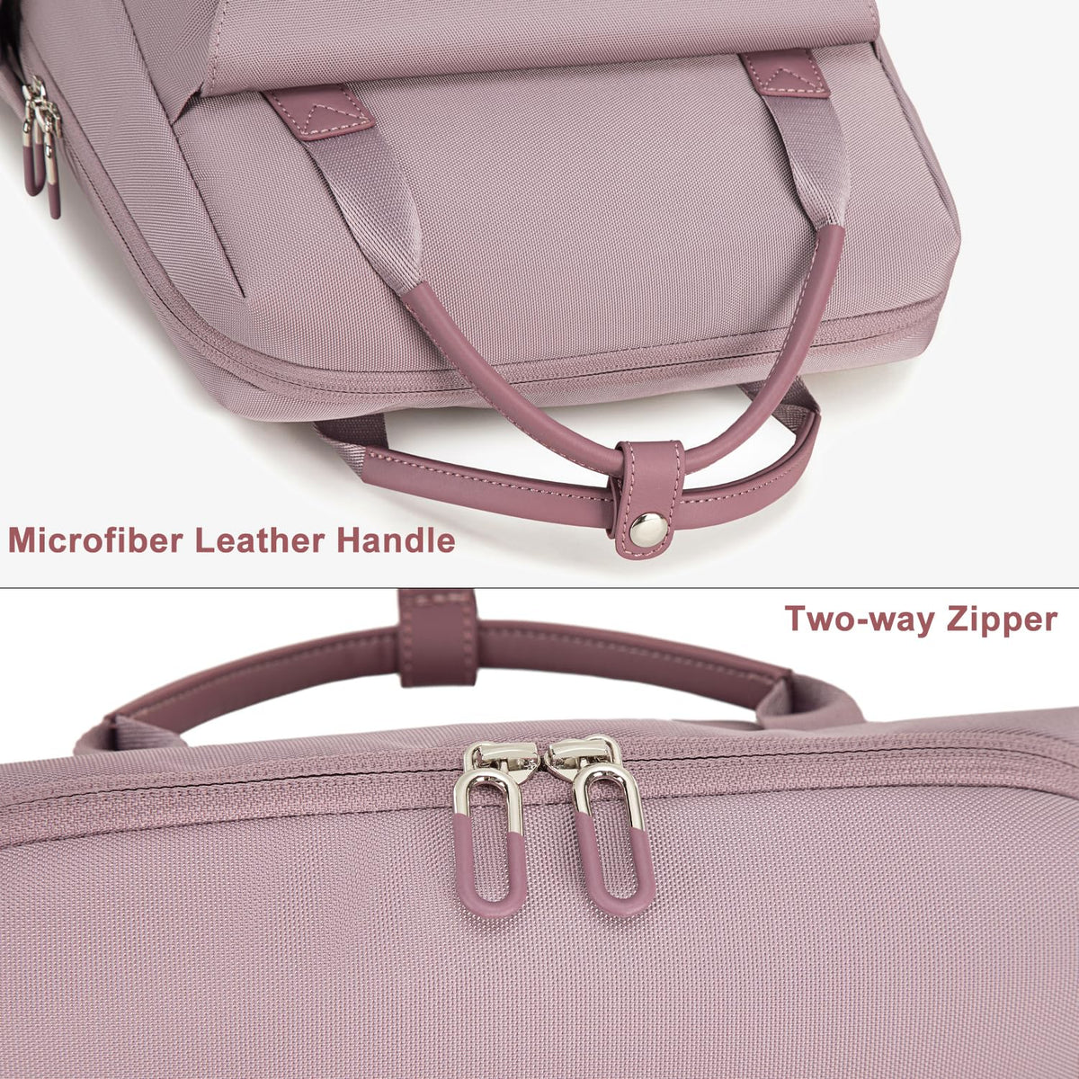 Chantria Casual Backpack for Women Stylish 13L Small Backpack fit 14 inch Laptop Compact Daypack Polyester Multi-pockets for Office Casual and Shopping