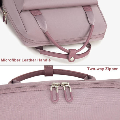 Chantria Casual Backpack for Women Stylish 13L Small Backpack fit 14 inch Laptop Compact Daypack Polyester Multi-pockets for Office Casual and Shopping