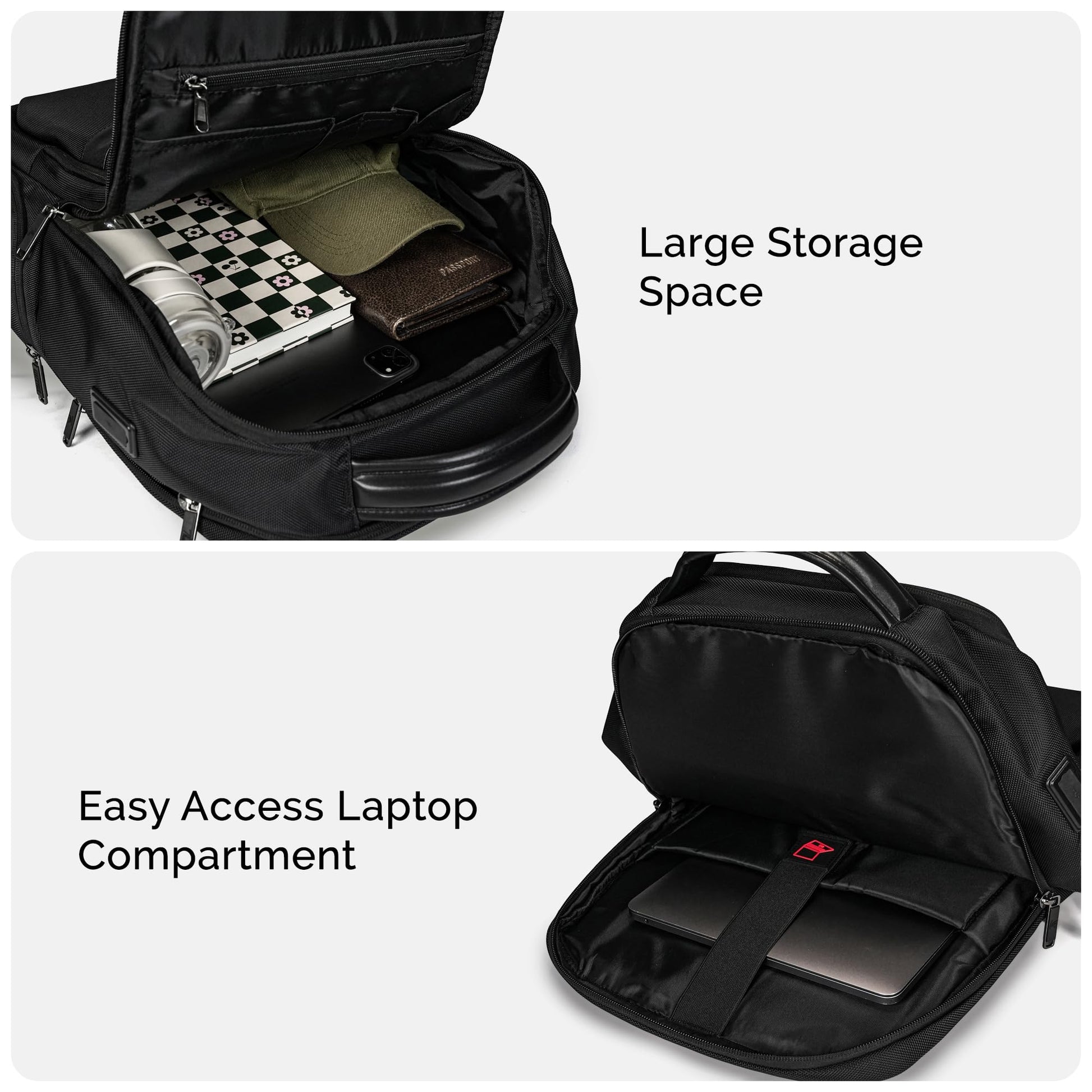 THE CLOWNFISH Haven Series Laptop Bag | Office travel with USB port & c- image 5