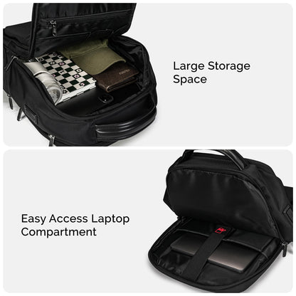 THE CLOWNFISH Haven Series Laptop Bag | Office travel with USB port & c- image 5