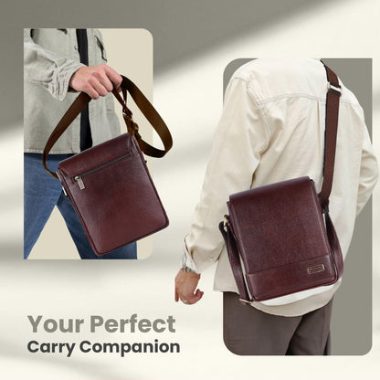 HAMMONDS FLYCATCHER Unisex Messenger Bag (Brown)
