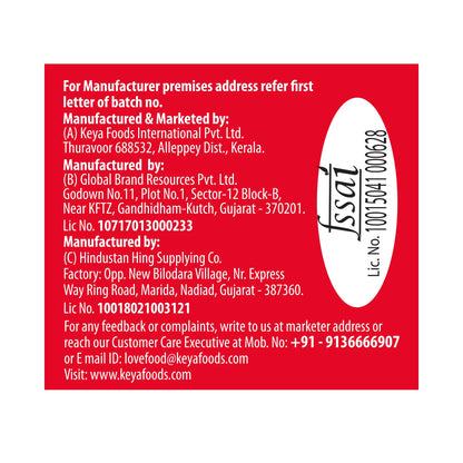 Keya Pizza Chilli Flakes | Seasonings |Multipurpose Seasoning| Zero added Colours, Fillers, Additives & Preservatives | 100% Natural | Perfect for Pizza, Pasta, Chilli Potato, Sweet Corn, Makhana| 60g