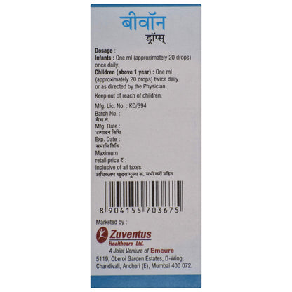 Bevon - Bottle of 15 ml Drops