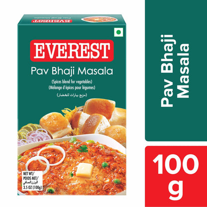 Everest Masala - Pav Bhaji, 100G Carton, Vegetable Masala