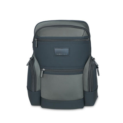 Samsonite Atlier | 14'Laptop Compartment| 18 L Volume| Multiple Compartment| Sleek Design |Work Backpack | Olive | 2 Years International Warranty