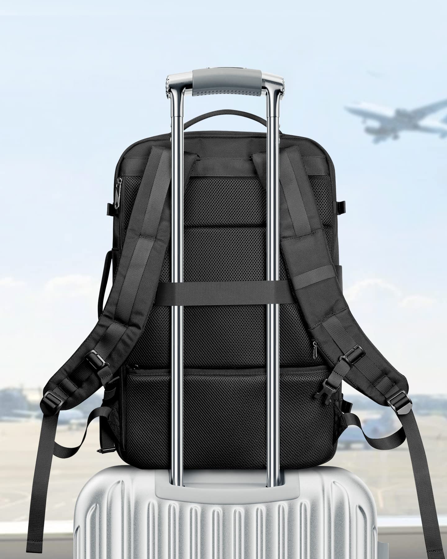 Inateck Carry On Travel Backpack, Airline Approved, Water-resistant Hand Luggage for Business Travellers, Commuters and Outdoorsmen