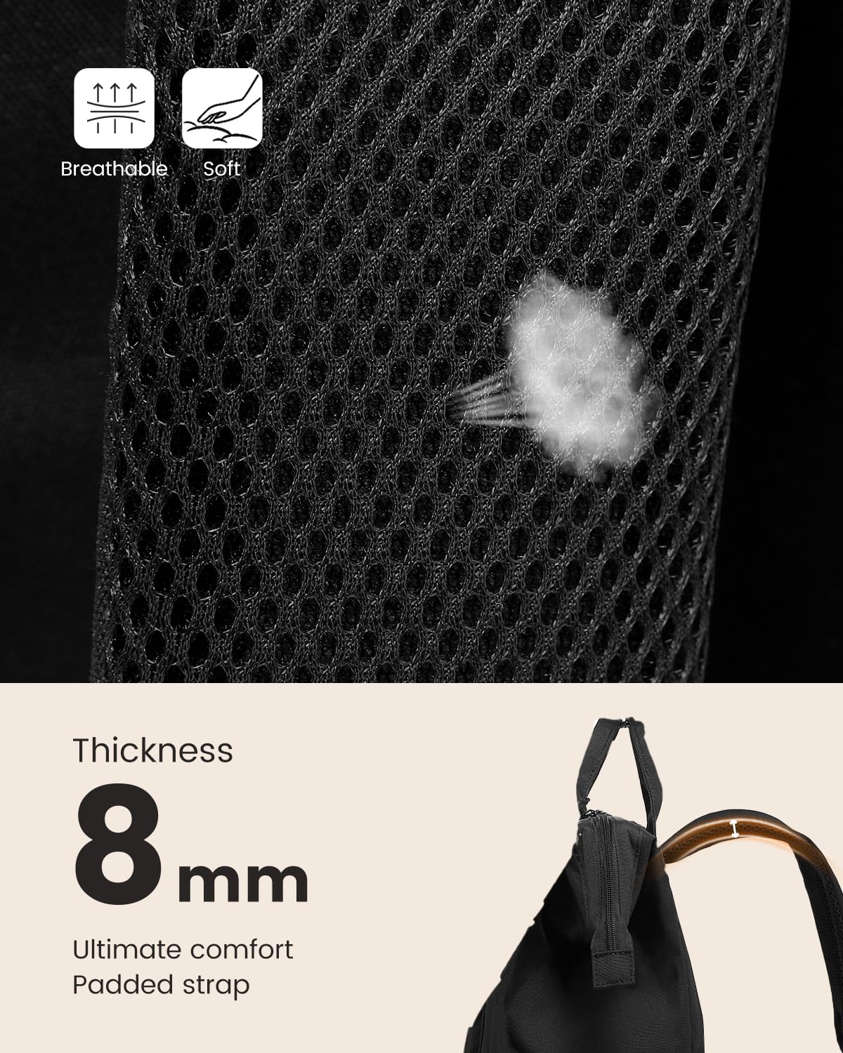 LOVEVOOK Laptop Backpack for Women, School Backpack for Teen Girls, Wor- image 6