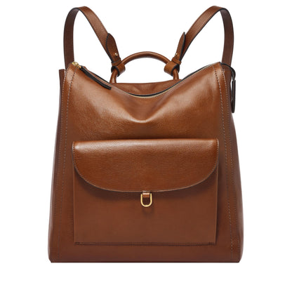 Fossil Women Parker Brown Backpacks ZB1836200