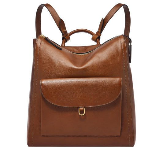 Fossil Women Parker Brown Backpacks ZB1836200