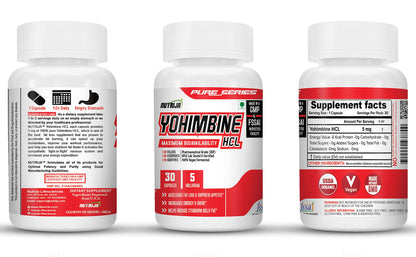 NutriJa Yohimbine 5 MG - 30 Capsules