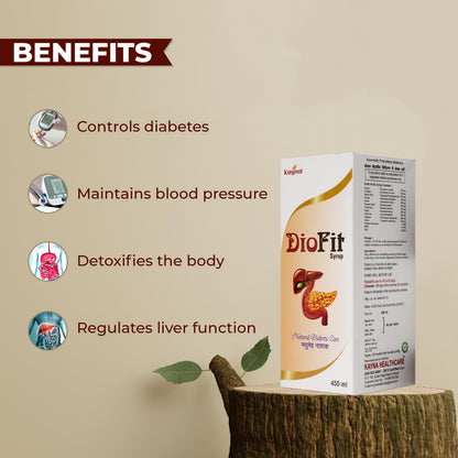 KAYNA HEALTHCARE Maintain Healthy Glucose Levels Naturally with Diabetes Care Syrup - Ayurvedic Syrup | 450ml