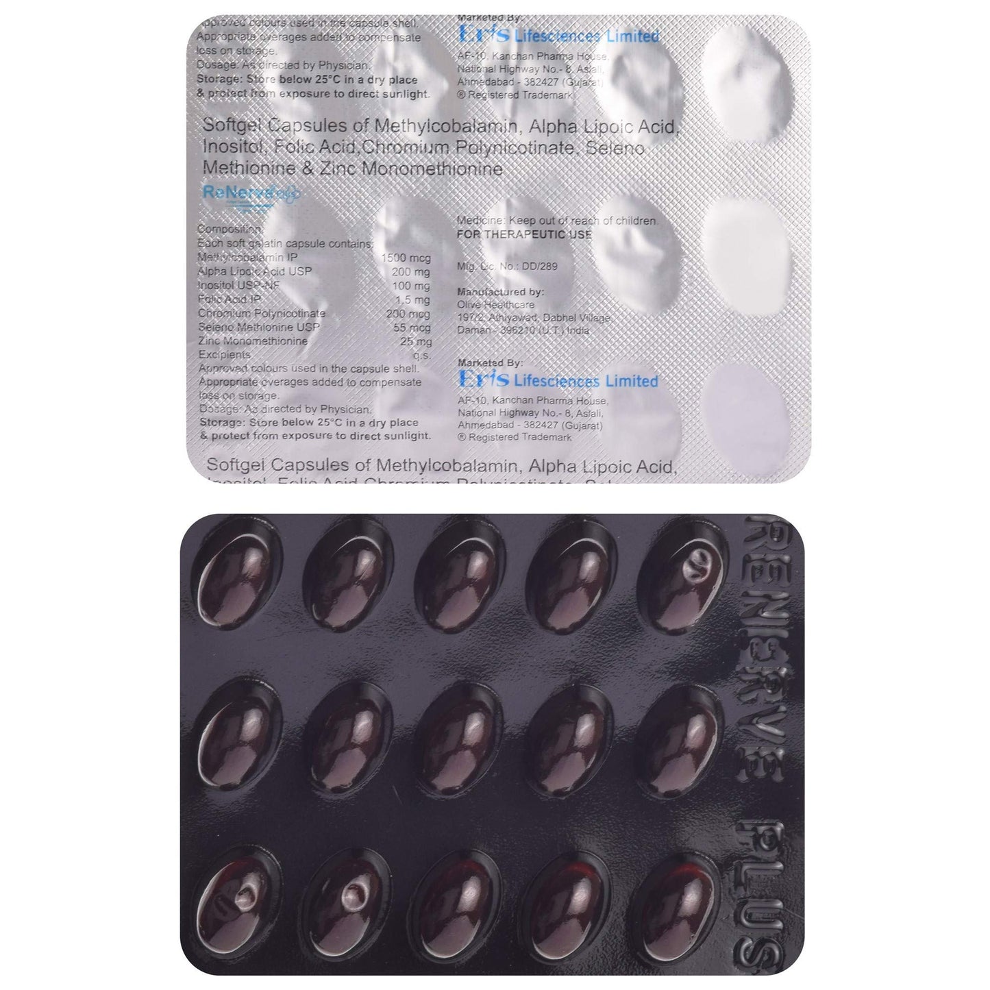 Renerve Plus - Strip of 15 Capsules