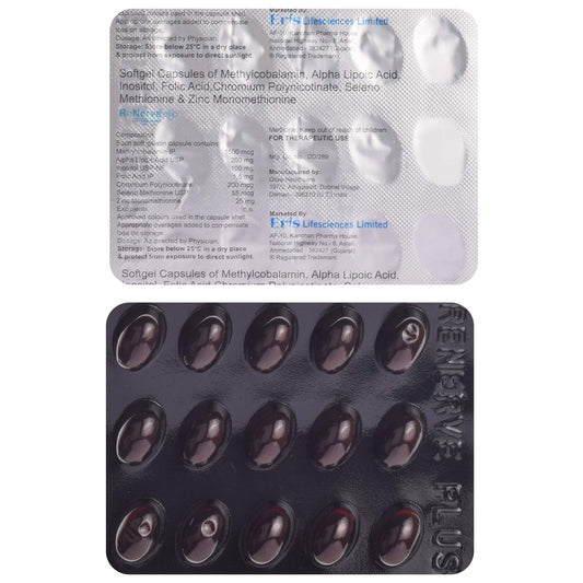 Renerve Plus - Strip of 15 Capsules