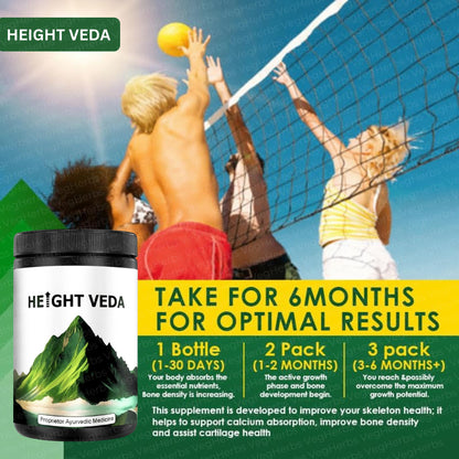 VegHerbs Original Height Veda Supreme Formula Powder 400gm with Double- image 7