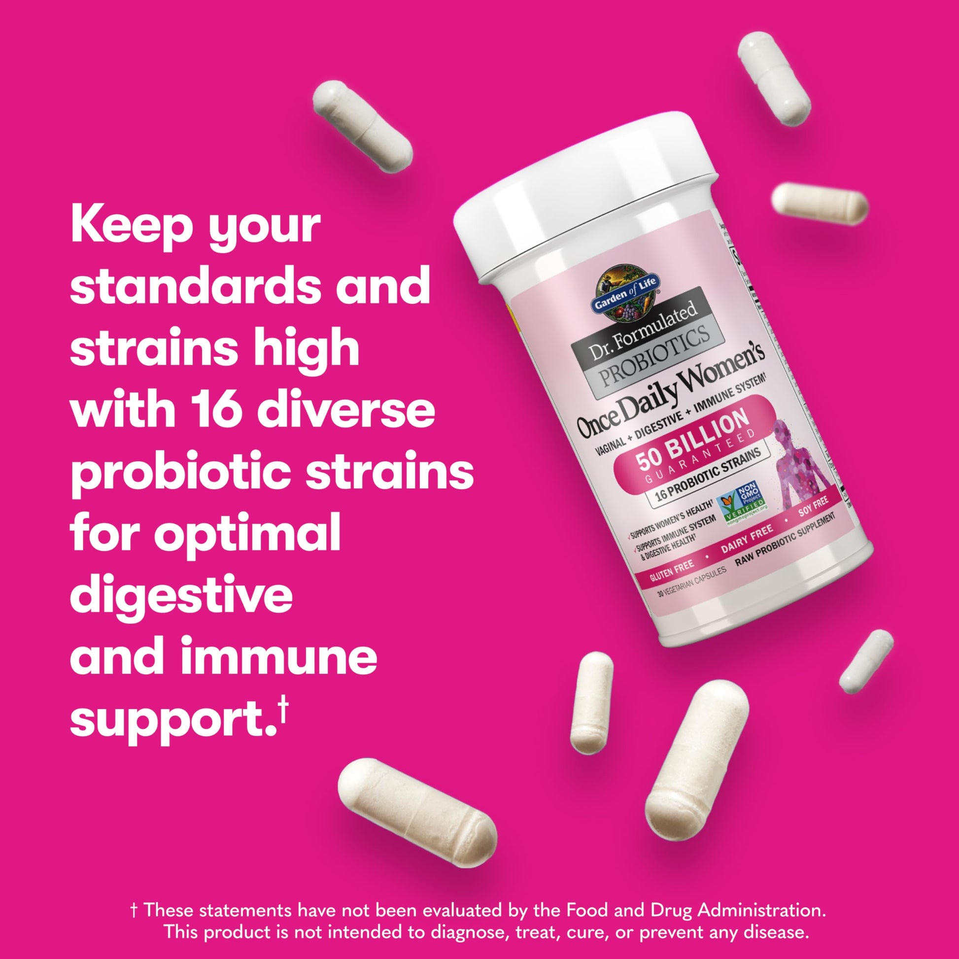 Garden of Life Probiotic Supplement for Women - Dr. Formulated Once Dai- image 6