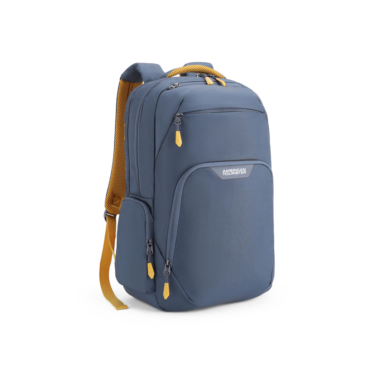 American Tourister Brett 4.0 | 32.5 Ltrs | 2 Compartments | Bottle Pocket | Ergonomic Padded Back Panel & Shoulder Straps | Laptop Backpack | 1 Year International Warranty | Graphite