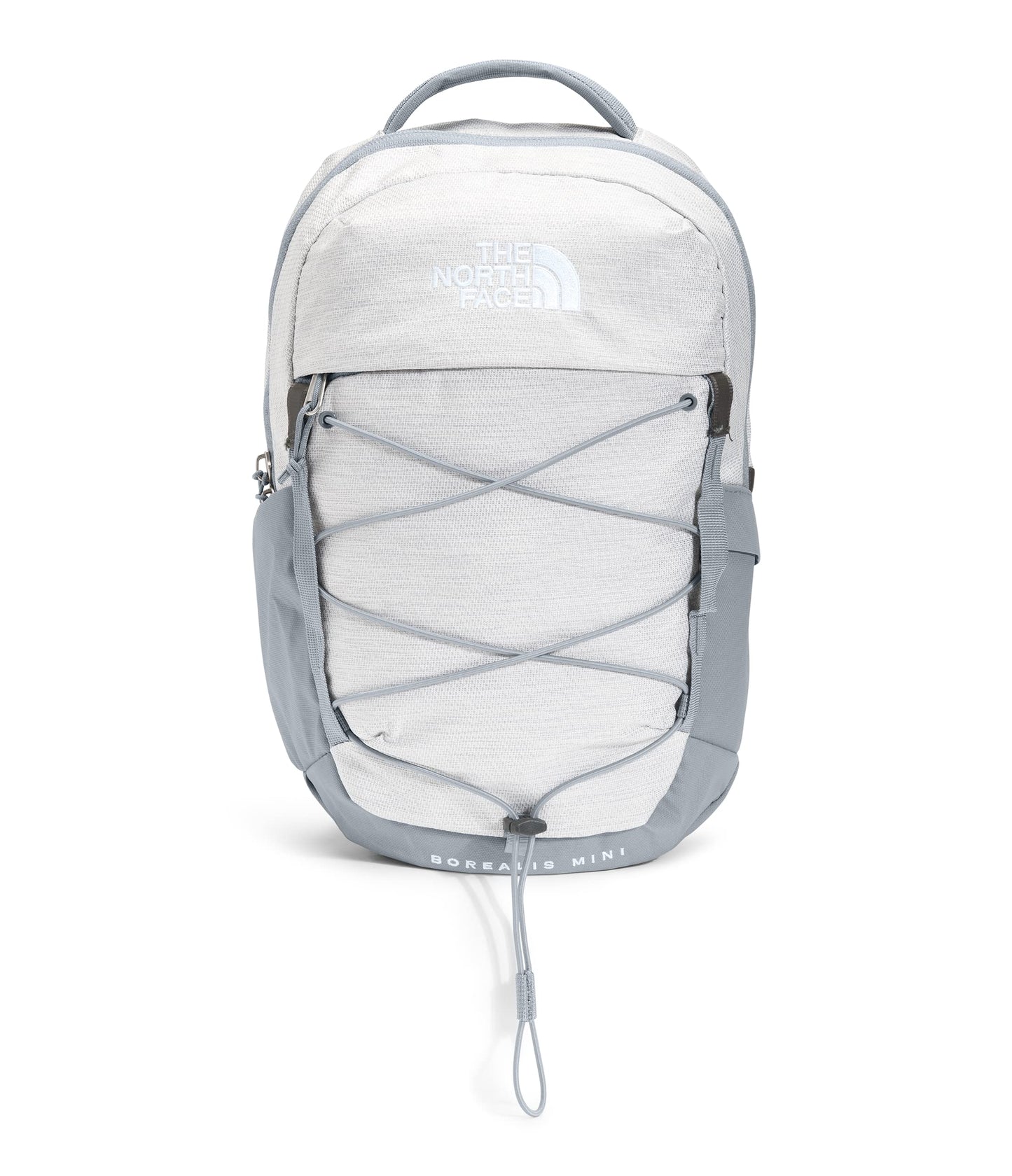 THE NORTH FACE 2 Compartments Borealis Mini Backpack, TNF White Metallic Mélange/Mid Grey, OS, 10 L
