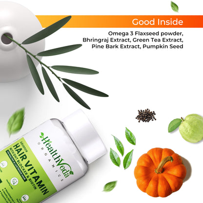 HEALTH VEDA ORGANICS PRIVATE LIMITED Advance Hair Vitamin with DHT Bloc- image 6