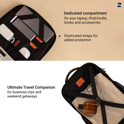 scarters Terminal T2 London - 16" Spacious Multi Compartment Laptop Bac- image 5