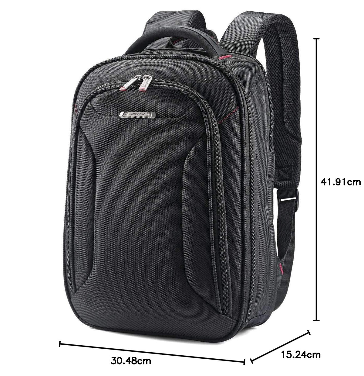 Samsonite Xenon 3.0 Slim Backpack Business Backpack, Black
