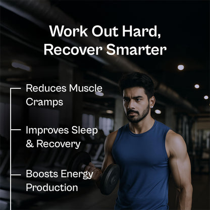 Tata 1mg Triple Magnesium Complex Tablets | Magnesium Glycinate, Citrate & Oxide Supplement | Supports Sleep, Muscle Recovery & Bone Health | Reduces Cramps & Stress – 60 Veg Tablets