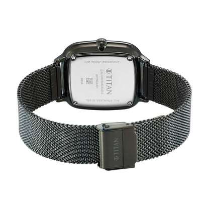 Titan Avant Garde Quartz Multifunction Brown Dial with Green Color Stai- image 2