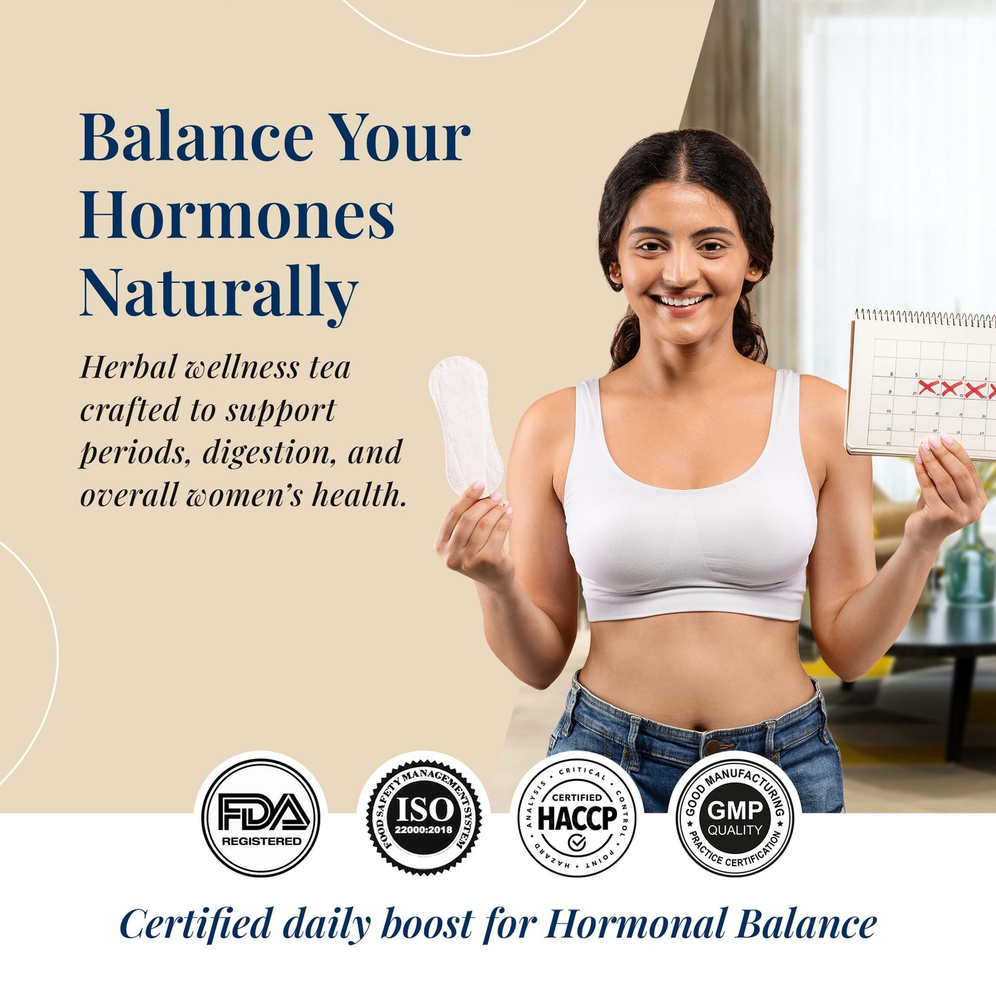 MaaDico Women Health Tea For Pcod/Pcos Care For Women, 200 Gms | Support Menstrual Cycle And Irregular Periods | Ayurvedic Herbal Blend for Women’s Hormonal & Metabolic Wellness | Digestion & Metabolic Health |