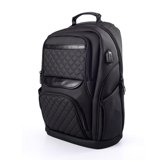 Timus Berlin Black Professional Laptop Bag for Men & Women 23 L with 15.6 Inch L