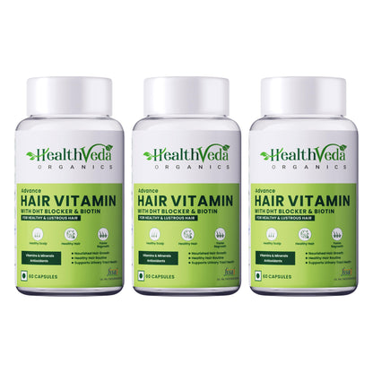 HEALTH VEDA ORGANICS PRIVATE LIMITED Advance Hair Vitamin with DHT Bloc- image 5