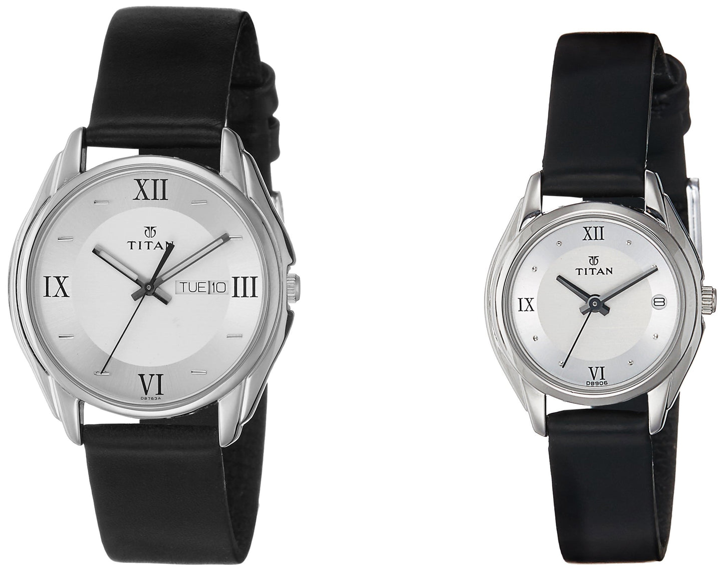 Titan Bandhan Analog Silver Dial Couple's Watch -NM15782489SL03 / NL15782489SL03/NP15782489SL03
