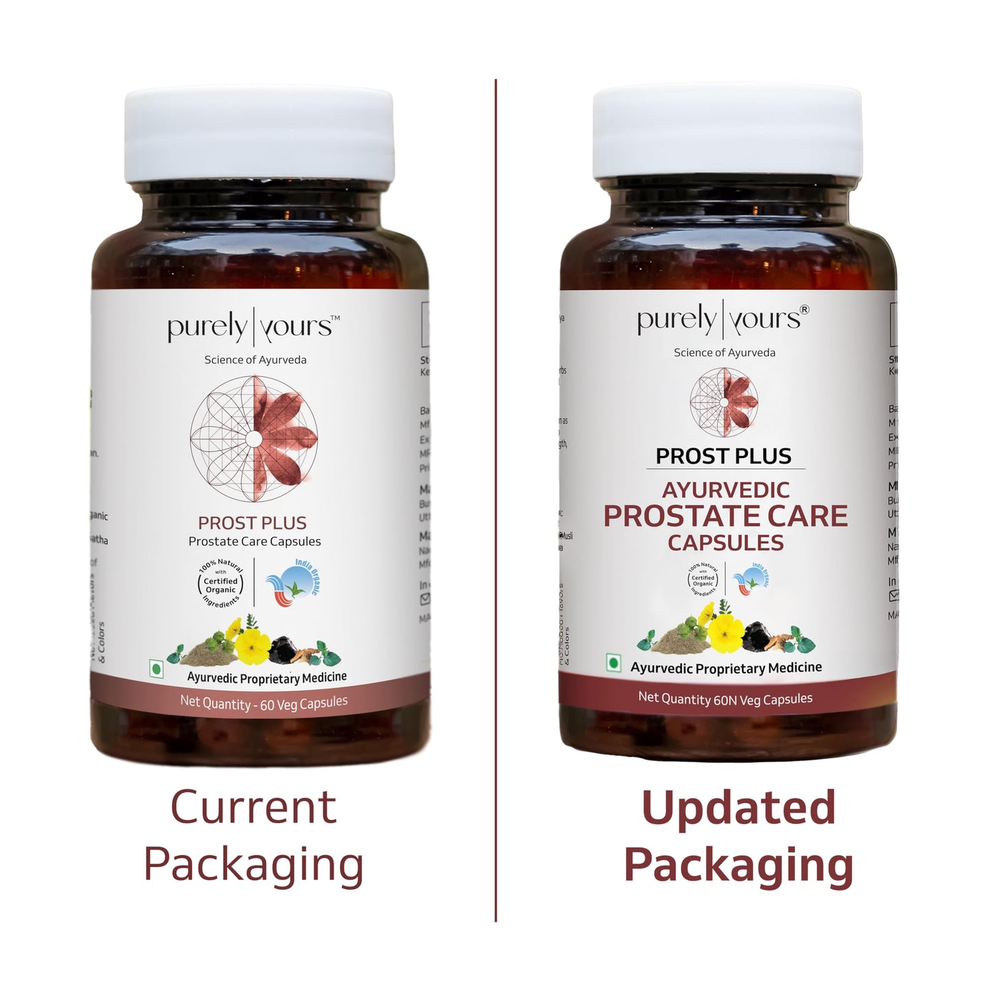 Purely Yours Prost Plus for Men – Ayurvedic Prostate Care Capsules for- image 2