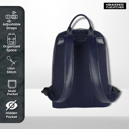 HAMMONDS FLYCATCHER Genuine Laptop Backpack - The Ultimate Combination Of Style And Comfort For Men And Women,Perfect For Any Adventure/Perfect For Tech Lovers For Upto 14 Inch Laptop - Blue,35 Litre