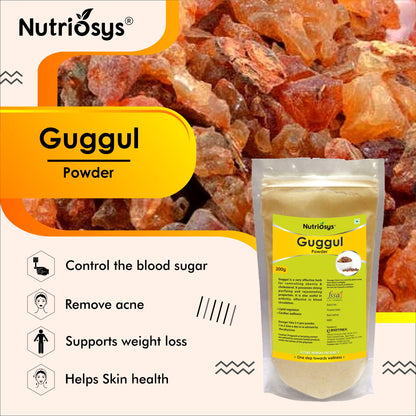 Nutriosys Guggul Powder - 200g Natural Guggal Powder for Weight Managem- image 9