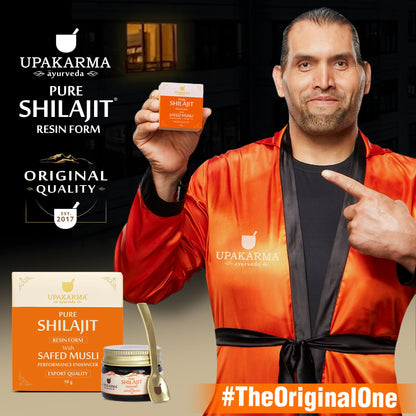 UPAKARMA Ayurveda Shilajit/Shilajeet Resin with Safed Musli - 10g- image 8